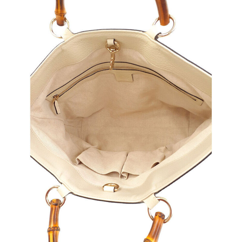 GUCCI Bamboo Tote Bag Handbag - Picture 3 of 9